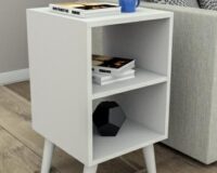 MESA LATERAL COM 2 NICHOS