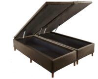 BASE BOX BAU INFINITY QUEEN MARROM