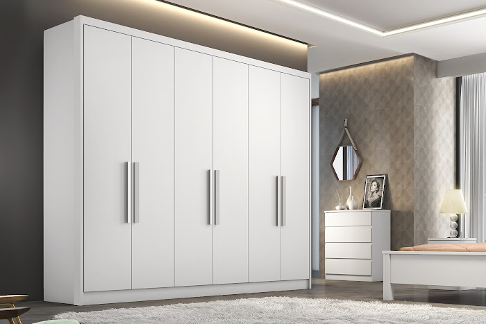 GUARDA ROUPA RIZON PLUS BRANCO