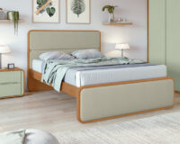 CAMA LOOP QUEEN LOPAS + 2 MESAS DE CABECEIRAS