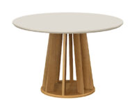 MESA ROSE REDONDA - 1,20m