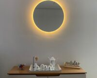 ESPELHO REDONDO COM LED