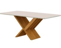 MESA AURORA 1,80X0,90 e 4 CADEIRAS BORDADAS