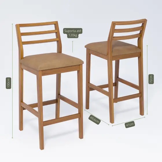 BANQUETA OLIVA MEDIDAS