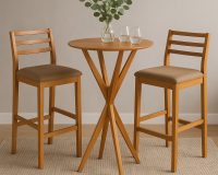 MESA BISTRO ÂNDRIA  - Com 2 banquetas Olivia