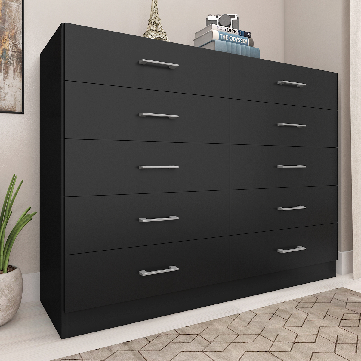 Comoda caribe preto
