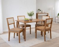 MESA PAPAIA 1,30M C/ 4 CADEIRAS