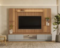 CONJUNTO MAGNUM RACK + PAINEL +2 MODULOS PLATELEIRA 2,90m