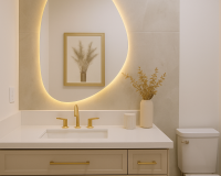 ESPELHO ELIPTICO PARIS C/ LED