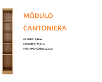 MODULO GUARAPARI CANTONEIRA