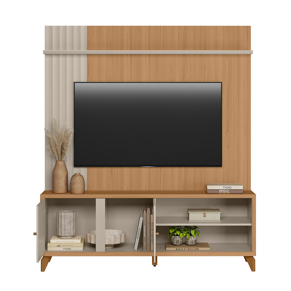 Linea - Home Valenca - Jequitiba e Off White - FI Frontal Aberto Decor - E-Commerce
